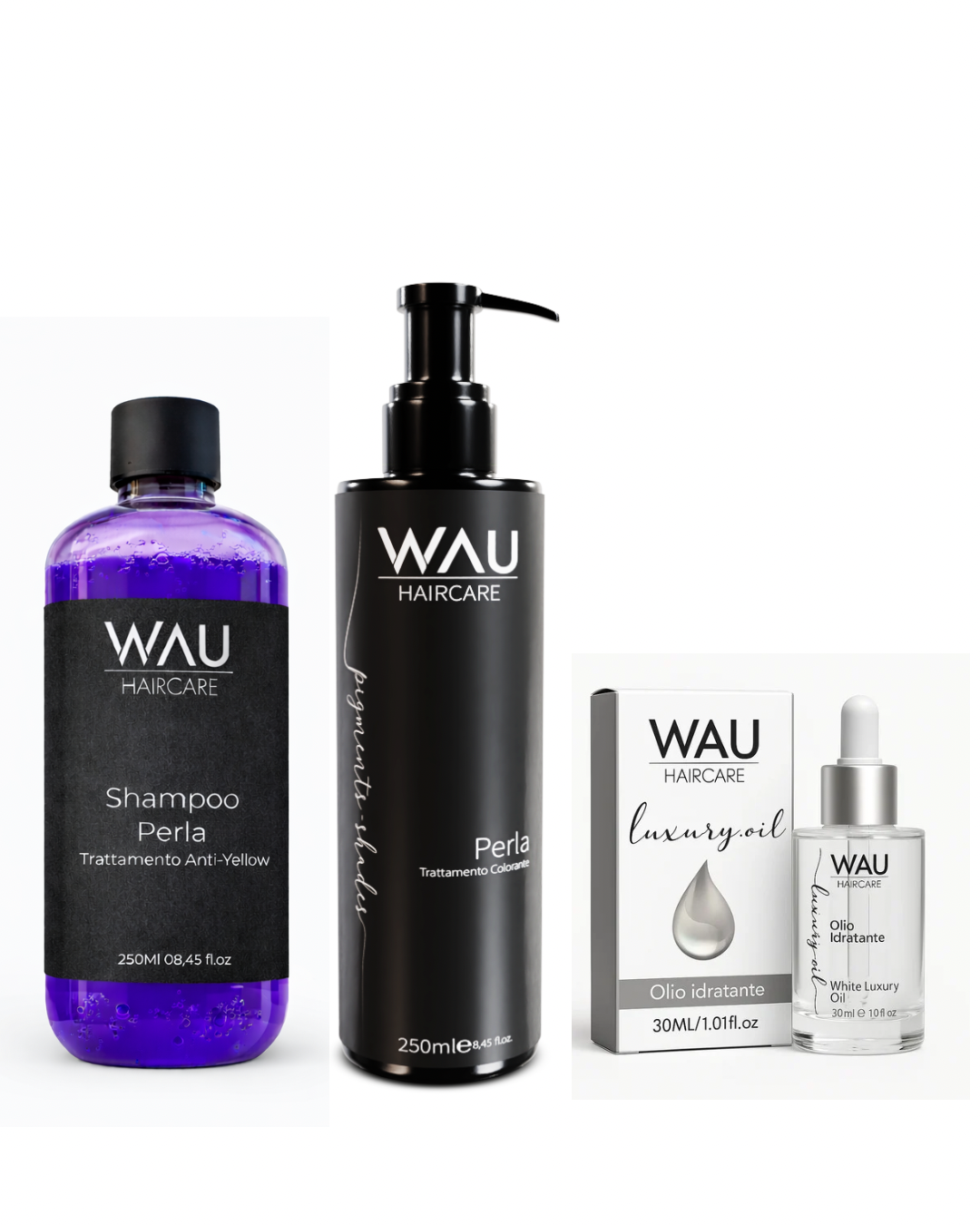 Shampoo perla, perla, Olio idratante (spedizione in omaggio)